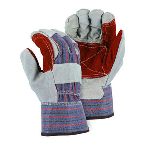 Rigger Industrial con material duradero e Interior cómodo para uso durante todo el día Guantes de trabajo de cuero Rigger resistentes - Product Image 5