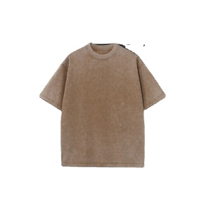 Men's Eco-Friendly T <b>Shirt</b> Polyester/Cotton Woven Embroidered Blank Design Short Sleeve Neck Unisex Youth Style T-<b>shirt</b> - Product Image 3