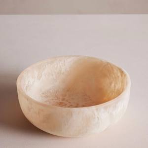 Handmade Indian <b>Resin</b> American Style Fruit Bowl Eco-Friendly Decorative Tableware Trending Salad Set Homeware Hand Carved Bowl - Product Image 6
