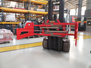 Pinzas para Pacas de Reciclaje / Pinzas para Pacas de Algodón, 2 Funciones Hidráulicas, 450-850 kg, 1000-6000 kg, Calidad Premium, ISO CE, Turquía, Rojo - Product Image 2