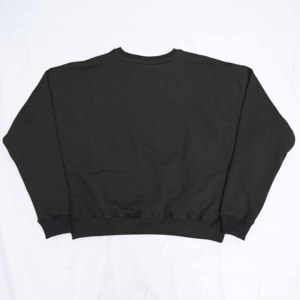 เสื้อสเวตเชิ้ตถักไหมพรมผสมโพลีเอสเตอร์/คอตตอน ลายดอกไม้ ระบายอากาศได้ดี สไตล์วินเทจเรโทร สตรีทแวร์  โลโก้สีพื้น  สำหรับใส่ไปเรียน - Product Image 2