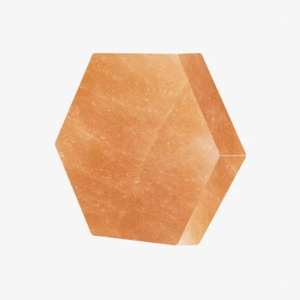 Sal del Himalaya Original y Natural de Pakistán, Bloque de Sal Rosa Tallado y Pulido en Forma Hexagonal, Uso Multipropósito - Product Image 4