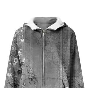 Sudaderas con Capucha Estampadas para Mujer, Ropa de Calle de Invierno, Tejidas, con Logotipo Frontal Personalizable, Suaves y Cómodas, para Uso Diario Informal - Product Image 3