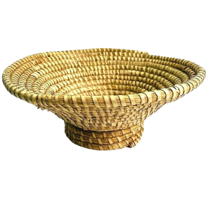 Cesta de bandeja redonda de ratán de alta calidad, cuencos tejidos a mano de estilo bohemio de lujo para frutas, aperitivos, cuenco para servidor de alimentos - Product Image 4