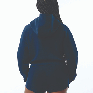 2025 femmes Sherpa polaire veste douce en peluche fermeture éclair sweat capuche lumière culture sweats à capuche cordon imprimé Badge broderie - Product Image 4