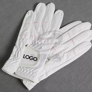 Gants de golf en cuir avec logo personnalisé à prix d'usine OEM Gants de golf en cuir Cabretta de grande qualité pour les golfeurs - Product Image 4
