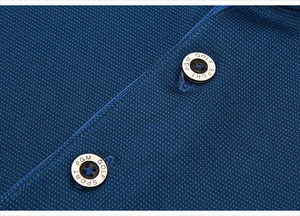 Polo pour homme en coton 100% de nouvelle conception OEM, couleur unie, coupe ajustée, polos pour homme en plusieurs couleurs, meilleure qualité, prix de gros - Product Image 5