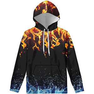 S22 sweat à capuche pour hommes de haute qualité Custom Essentials 100% coton lâche tissu épais sweat à capuche porter avec lettre imprimée - Product Image 6