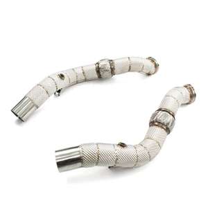 Tubos de Escape de Acero Inoxidable de Alto Flujo y Rendimiento Vortex OEM a Precio de Fábrica para Maserati Ghibli 3.0, Fácil Instalación - Product Image 2