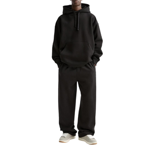 Survêtements amples et surdimensionnés en molleton français de haute qualité pour hommes, personnalisés, avec capuche, lavage à l'acide - Product Image 5