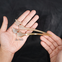 Haute qualité Vietnam gros naturel corne de buffle fleur bâton de cheveux accessoires de mode pour femmes pour la coiffure