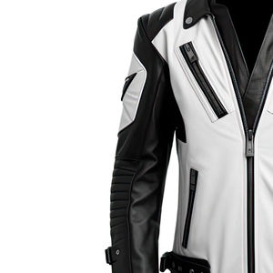 Veste pour homme en cuir de vache véritable de qualité supérieure, coupe ajustée, confortable, imperméable et coupe-vent, nouvelle arrivée, pour le sport d'hiver et la moto - Product Image 5