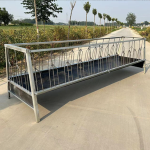 מתקן האכלה לכבשים מפלדה מגולוונת עמידה |   ציוד לבעלי חיים ידידותי לסביבה במצב חדש עם אחריות ל-6 חודשים לעזים - Product Image 5