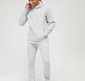Calidad de lujo 500 GSM Chándal con cremallera para hombre Ajuste cómodo Invierno Cálido 100% Algodón Transpirable Colores sólidos únicos Nueva llegada - Product Image 2