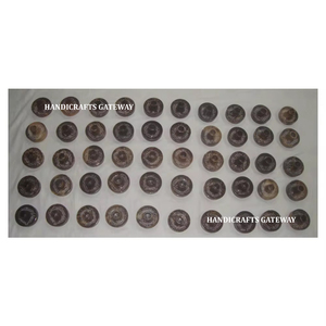 Portavelas de Piedra de Tiza Natural, Artículo Más Vendido en Línea, Forma Redonda, para Regalos Corporativos y Decoración del Hogar, Proveedor - Product Image 1