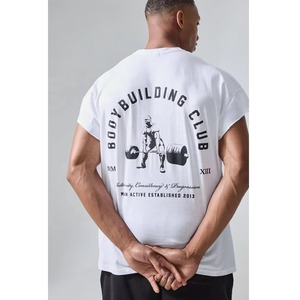 Screen Printed Streetwear Graphic Tees Blank <b>Tshirt</b> Plus Size Mens Custom Vintage Oversized T Shirts - Product Image 5