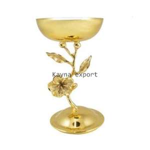 Quemador de incienso con acabado dorado metálico de nuevo diseño Diseño de textura hecho a mano en relieve - Product Image 5