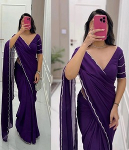 เปิดตัวนักออกแบบใหม่ HEAVY FOX GEORGETTE SAREES พร้อมเสื้อแฟนซี - Product Image 6