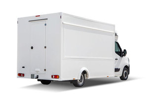 Aluminum Food Truck 5.8m Motorized Mobile Kitchen With Insulated Compartments For Outdoor Catering Use - Product Image 4