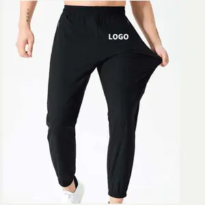 Wholesale Custom 100% Cotton Workout Sports Plain Gym Joggers Track Pants Polyester Sweatpants For Men