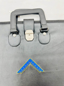 Étui pour tablier maçonnique Black Soft Master, OEM ODM, pliable, étanche IP67, mallette - Product Image 3