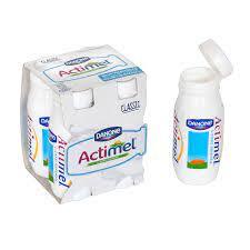 Pour Danone Actimel 1.5% Lait fermenté aromatisé à la fraise 100g pour adultes enfants bébés emballage en vrac - Product Image 3