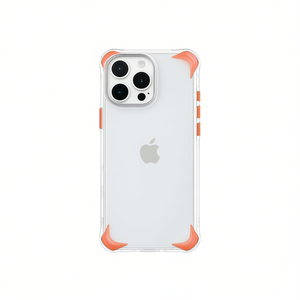 Funda Protectora Transparente de TPU+PC con Doble Amortiguación de Aire a Prueba de Caídas para 17 Pro Max - Product Image 1