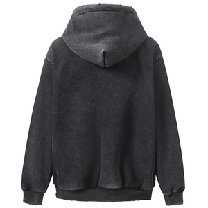 OEM Oversized Thick and Warm Hoodie for Winter Custom Printing Available for Streetwear Hip Hop Sportswear Breathable Feature - Product Image 2