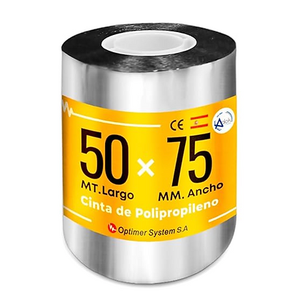 CINTA REFLECTANTE ADHESIVA POLIFIX | 50m x 75mm - Product Image 1