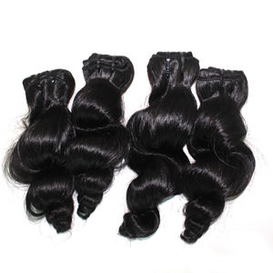 Perruques ondulées naturelles Remy, cheveux vierges lisses et soyeux, extension de cheveux naturels du Vietnam - Product Image 2