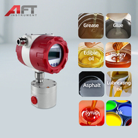 Hot Selling Ethanol Resin Paint Lubricating Vegetable Oil Compact Micro Elliptical Gear Flowmeter for Various Liquid