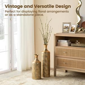 Black Simple <b>Vase</b> With Gold Detailing Perfect For Bedroom Study Desk Living Room Lounge And Creative Gift Or Decorative Use - Product Image 4