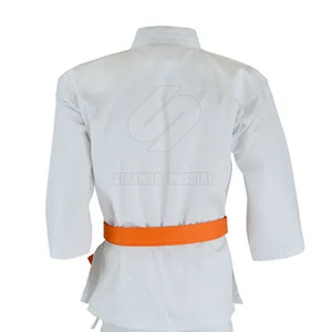 Precio bajo 100% algodón hecho Karate uniforme diseño personalizado nueva llegada lucha desgaste Karate uniforme - Product Image 4