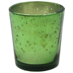 En gros En Vrac Antique Couleur Argent Verre Matériel Fabriqués À La Main Forme Ronde De Noël Et Fête Votive Titulaire Main - Product Image 3