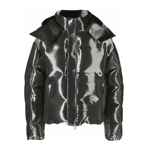 Trendy Men Puffer Jacket Thick Quilted Winter <b>Coat</b> Warm Comfortable Stylish Outerwear Fashion Casual Everyday Street Style - Product Image 6