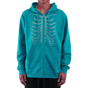 Vêtements Y2k, sweat à capuche zippé personnalisé avec strass pour homme, surdimensionné, de haute qualité, coupe ajustée, 600GSM, sweats à capuche pour homme - Product Image 1