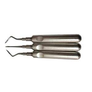 Elevador de raíces dentales ergonómico, instrumento duradero de acero inoxidable para una extracción dental eficiente en cirugía oral - Product Image 4