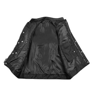 Chaleco de Cuero Personalizado con Logotipo para Hombre, Chaleco de Cuero Ligero de Gran Calidad, Venta en Línea - Product Image 2