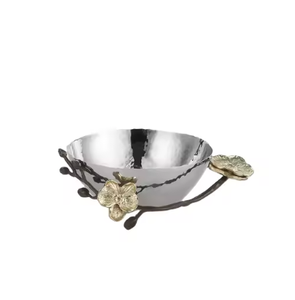 Highest Quality Chrome Finished Metal Serving <b>Bowls</b> for Hotel & Restaurants Serving Dishes <b>Salad</b> <b>Server</b> <b>Bowls</b> at Lowest Price - Product Image 1