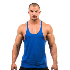 Camiseta sin Mangas Clásica de Estilo Urbano para Hombre, 100% Algodón, Transpirable, Ligera, Personalizable para Gimnasio, Entrenamiento, Trotar - Product Image 4