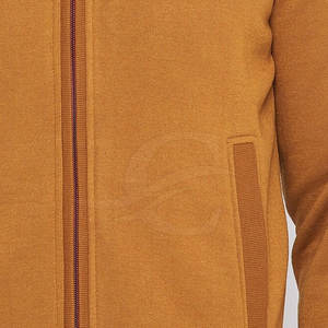 Hot Selling Men's Trendy Winter Stand Collar Sherpa <b>Denim</b> <b>Fabric</b> Long Canvas Jacket Custom High Street Sport Style Clothing - Product Image 6