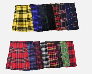 Custom Requirement Logo 100% Acrylic Kilt AGE: 1 - 14 YEAR Traditional Scottish Tartan Kilt for Kids <b>Skirts</b> - Product Image 6