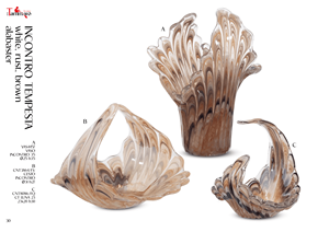 Tammaro Home Incontro Tempesta Murano Glass Décoration d'intérieur de luxe Design artisanal italien haut de gamme - Product Image 1