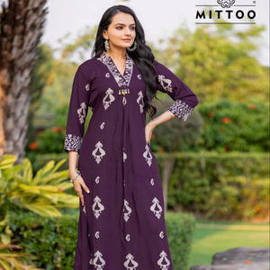 เสื้อผ้าสำหรับชาวเคอร์ติสและปากีสถานลาย Vitara เรยอนอย่างเป็นทางการ - Product Image 1