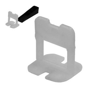 Livellatore Distanzistore Maxi Super Solo Tirante 2 mm Bianco Pz.250 - Product Image 1