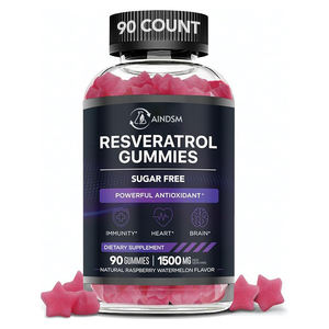 Gomitas Antioxidantes para la Salud del Corazón al por Mayor, Resveratrol Polygonum Cuspidatum, Gomitas para la Piel, Suplementos de Salud con Resveratrol - Product Image 2