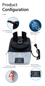 Moteur <span class=keywords><strong>de</strong></span> <span class=keywords><strong>porte</strong></span> roulante intelligent 600 N.m, système <span class=keywords><strong>d</strong></span>'opérateur commercial 20 mm/s avec télécommande - Product Image 2