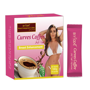 OEM ODM fabbrica all'ingrosso personalizzato aumento del seno di caffè in polvere integratori a base di erbe con Maca fieno greco naturale Ginseng - Product Image 1