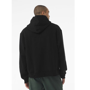 Fabricants de sweat à capuche surdimensionné uni à logo personnalisé vente en gros de sweat à capuche en coton épais sweat à capuche lourd pour hommes - Product Image 5
