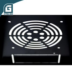 Gcabling SPCC ventilado 10 19 pulgadas gabinetes de red de datos de metal <span class=keywords><strong>Rack</strong></span> servidor ajustable 6u <span class=keywords><strong>10u</strong></span> 12u montaje en pared para centro de datos - Product Image 4